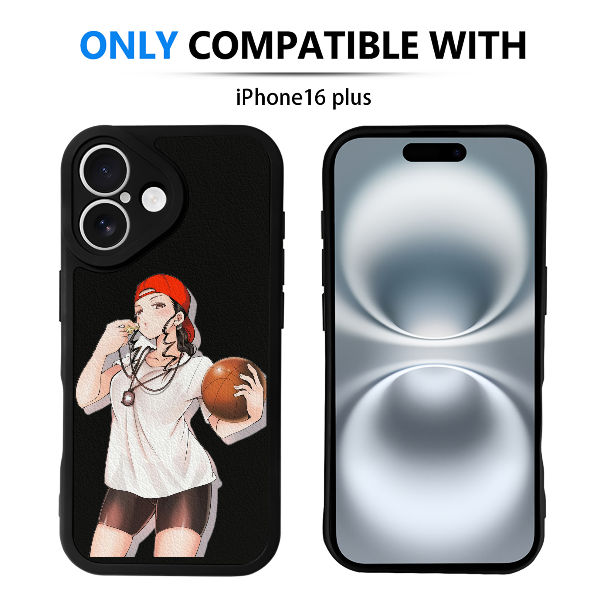（画像用） SLAM DUNK／スラムダンク 【iPhone 16シリーズ対応】シリコンスマホケース（レザー調） 材質：シリコン